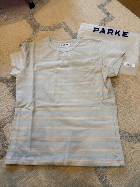 Parke Tops - PARKE Frosting Stripe Tee